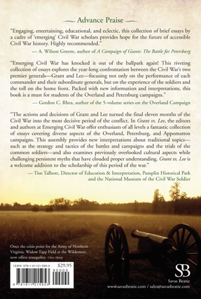 Grant Vs Lee: Favorite Stories and Fresh Perspectives from the Historians at Emerging Civil War