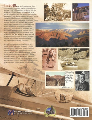 Celebrating 100 Years of Grand Canyon National Park A Gathering of Grand Canyon Historians