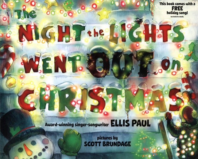 Item #1143 The Night the Lights Went Out on Christmas. Ellis Paul.