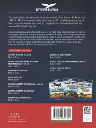 Stuka Spearhead: The Lightning War from Poland to Dunkirk, 1939-1940 (Luftwaffe at War)
