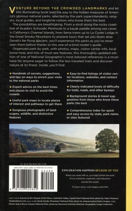 National Geographic Secrets of the National Parks, 2nd Edition: The Experts' Guide to the Best Experiences Beyond the Tourist Trail