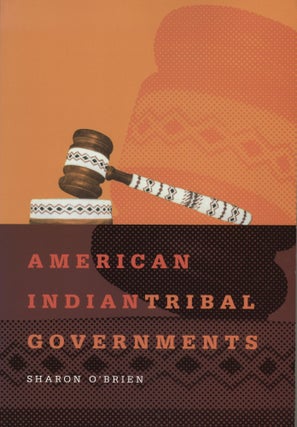 Item #1645 American Indian Tribal Governments. Sharon O'Brien