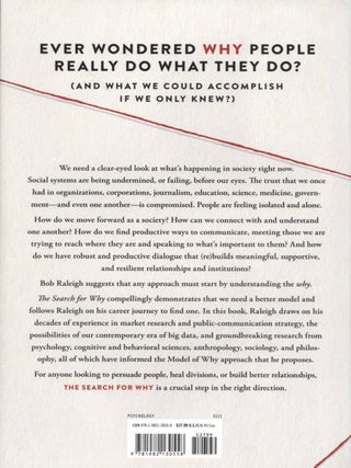 The Search for Why: A Revolutionary New Model for Understanding Others, Improving Communication, and Healing Division