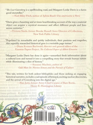 The Lost Gutenberg: The Astounding Story of One Book's Five-Hundred-Year Odyssey