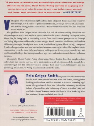 Thank You for Voting: The Maddening, Enlightening, Inspiring Truth About Voting in America