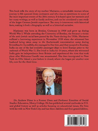 The Road from Breslau: A Story of My Mother's Experiences in Germany, India, and New York