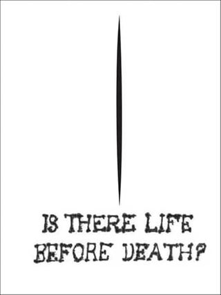 Item #201743 Maurizio Cattelan: Is There Life Before Death? Franklin Sirmans