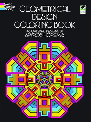 Item #201884 Geometrical Design Coloring Book. Spyros Horemis
