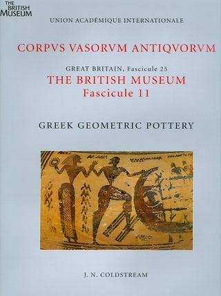 Item #203373 Corpus Vasorum Antiquorum, Great Britain, Fascicule 25, The British Museum Fascicule...