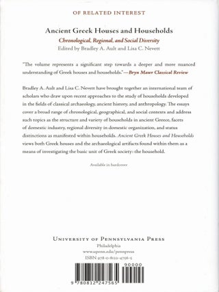 Houses of Ill Repute: The Archaeology of Brothels, Houses, and Taverns in the Greek World
