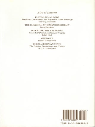 Cities of the Gods: Communist Utopias in Greek Thought