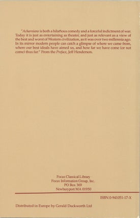 Aristophanes' Acharnians