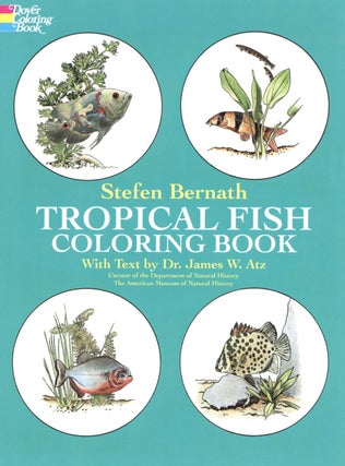 Item #2108 Tropical Fish Coloring Book (Dover Sea Life Coloring Books). Stefen Bernath