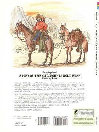 Story of the California Gold Rush Coloring Book (Dover American History Coloring Books)