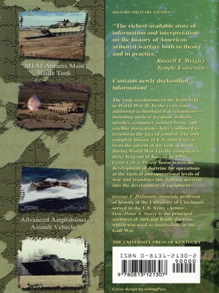 Camp Colt to Desert Storm: The History of U.S. Armored Forces