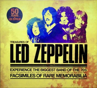 Item #396 Treasures of Led Zeppelin: Experience The Biggest Band of the 70s. Chris Welch