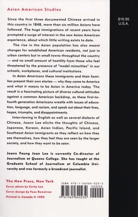 Asian Americans: Oral Histories of First to Fourth Generation Americans from China, the Philippines, Japan, India, the Pacific Islands, Vietnam, and Cambodia