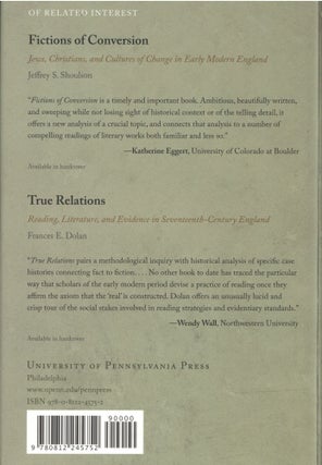 Confessions of Faith in Early Modern England