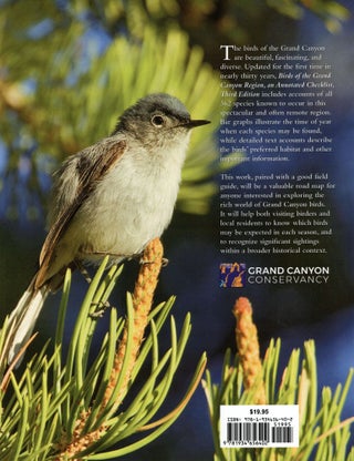 Birds of the Grand Canyon Region: An Annotated Checklist